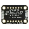 MCP4728 DAC I2C keitiklis, 4 kanalai + EEPROM, Adafruit 4470
