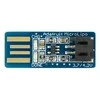 MCP73831, Li-Pol / Li-Ion 1S 3.7V USB įkroviklis Adafruit 1304