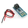 MCP73831, Li-Pol / Li-Ion 1S 3.7V USB įkroviklis Adafruit 1304