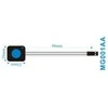 Oem Membraninė klaviatūra – 1 raudonas klavišas – lipnus Arduino
