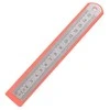 Oem Metalinė liniuotė 15 cm - 6 coliai - 0.3 mm - dvipusė - tiksli