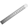 Oem Metalinė liniuotė 15 cm - 6 coliai - 0.3 mm - dvipusė - tiksli