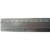 Metalinė liniuotė 30 cm - 12 colių - 1 mm - dvipusė - tiksli