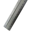 Metalinė liniuotė 30 cm - 12 colių - 1 mm - dvipusė - tiksli
