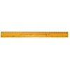 Oem Medinė liniuotė 30 cm - 12 colių - 1 mm - dvipusė - tiksli