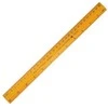 Oem Medinė liniuotė 30 cm - 12 colių - 1 mm - dvipusė - tiksli