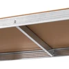 Metalinė sandėlio lentyna 205x120x45 sidabrinė Rebel
