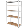 Metalinė sandėlio lentyna 205x120x45 sidabrinė Rebel