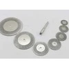 Oem Metalinis diskinis pjūklas - 30 mm - deimantinis diskas - skirtas dremel, mini guminė juosta