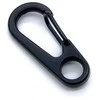 Oem Metalinis kabliukas 33x15mm - juodas - Rakto kabliukas - Survival
