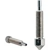 Micro Swiss žalvariu padengtas dilimui atsparus antgalis, skirtas FlowTech Hotend 1.00 mm