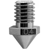 Micro Swiss žalvarinis, dengtas, nusidėvėjimui atsparus antgalis, skirtas Flashforge Creator Pro 3 - 0.40mm
