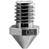 Micro Swiss žalvarinis, dengtas, nusidėvėjimui atsparus antgalis, skirtas Flashforge Creator Pro 3 - 0.80mm