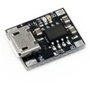 Oem Micro USB įkroviklis 15.3x12.5mm - 1000mA, skirtas Li-pol 1S (3.7V) - TP4056