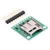 Atminties kortelė MicroSD kortelių skaitytuvo modulis su 5V įtampos keitikliu, Pololu 2587