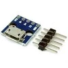 Oem microUSB B lizdas KIT duonos lentai - MicroUSB B tipo lizdas - Mini DIP