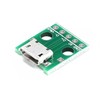 Oem microUSB B lizdas KIT duonos lentai - MicroUSB B tipo lizdas - Mini DIP