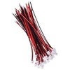 Oem Mikro JST lizdas su 120 mm laidu - 2 PIN žingsnio 1.25 - MCX - moteriškas (moteris)