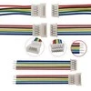 Oem Mikro JST lizdas su 150 mm laidu - 5 PIN žingsnio 1.25 - MCX - moteriškas (moteris)