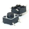 TACT SMD 6x6x5mm mikrojungikliai, 2 vnt. kampu