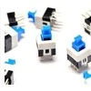 Oem Mikrojungiklis 7x7mm - stabilus jungiklis - 6 PIN - mygtukas - 10 vnt