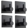 Oem Mini kabliukas – su užraktu – 27 mm – juoda pakaba
