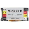 Mini OLED ekranas 0.42'' 72x40px - Įrenginio išplėtimo modulis kūrimo moduliams - M5Stack U166