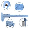 Mini plastikinis suportas 0-150 mm - baltas - matavimo įrankis