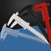 Mini plastikinis suportas 0-150 mm - baltas - matavimo įrankis