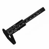 Oem Mini plastikinis suportas 0-80 mm - juodas - matavimo įrankis