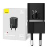 Mini sieninis įkroviklis Baseus GaN5 20W (juodas)