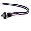Mini USB moteriškas lizdas - 5+4 kontaktų - tiesus