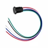 Mini USB moteriškas lizdas - 5+4 kontaktų - tiesus