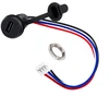 Mini USB moteriškas lizdas - 5+4 kontaktų - tiesus