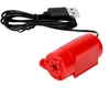 Mini vandens pompa su USB laidu - DC 5V - panardinama - raudona pompa