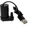 Mini vandens pompa su USB laidu - DC 5V - vertikali - skysčio pompa, juoda