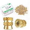 Mintion M2 x 4 mm x 3.6 mm srieginių įdėklų rinkinys - 70 vnt