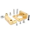 Oem MK8 1.75 mm aliuminio ekstruderis – dešinėje – skirtas RepRap 3D spausdintuvui