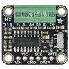HX711 ADC modulis su gnybtų bloku, vaizdas iš viršaus