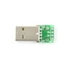 USB A tipo jungtis su kontaktine plokšte