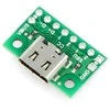 Pololu 3411 USB-C jungties modulis viršutiniu kampu