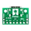 Modulis su C tipo USB lizdu - jungtis PCB - Pololu 3411