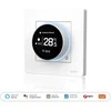 Moes Išmanus, sieninis termostatas dujų/vandens katilui valdyti, su ratuku, baltas, ZigBee, TUYA