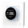 Moes Išmanus, sieninis termostatas grindų termo pavaroms su ratuku, baltas, ZigBee, TUYA