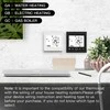 Moes Išmanus, sieninis termostatas skirtas valdyti šildymo katilą / boilerį, Wi-Fi, TUYA / Smart Life