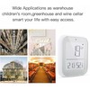 Moes Išmanus šviesos, temperatūros ir drėgmes jutiklis, bevielis, ZigBee, TUYA / Smart Life