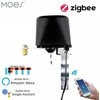 Moes Išmanusis ZigBee vandens sklendės valdiklis TUYA / Smart Life - juodas
