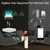 Moes Zigbee roletų žaliuzių pavara su papildoma saulės baterija AM43