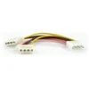 Akyga Oem Molex maitinimo laidas 2x Molex - 15cm