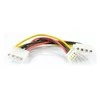 Akyga Oem Molex maitinimo laidas mini-Molex + Molex - 15cm